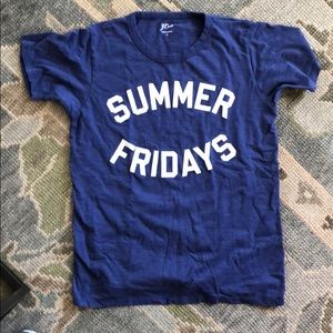 J Crew Summer Friday’s Tee